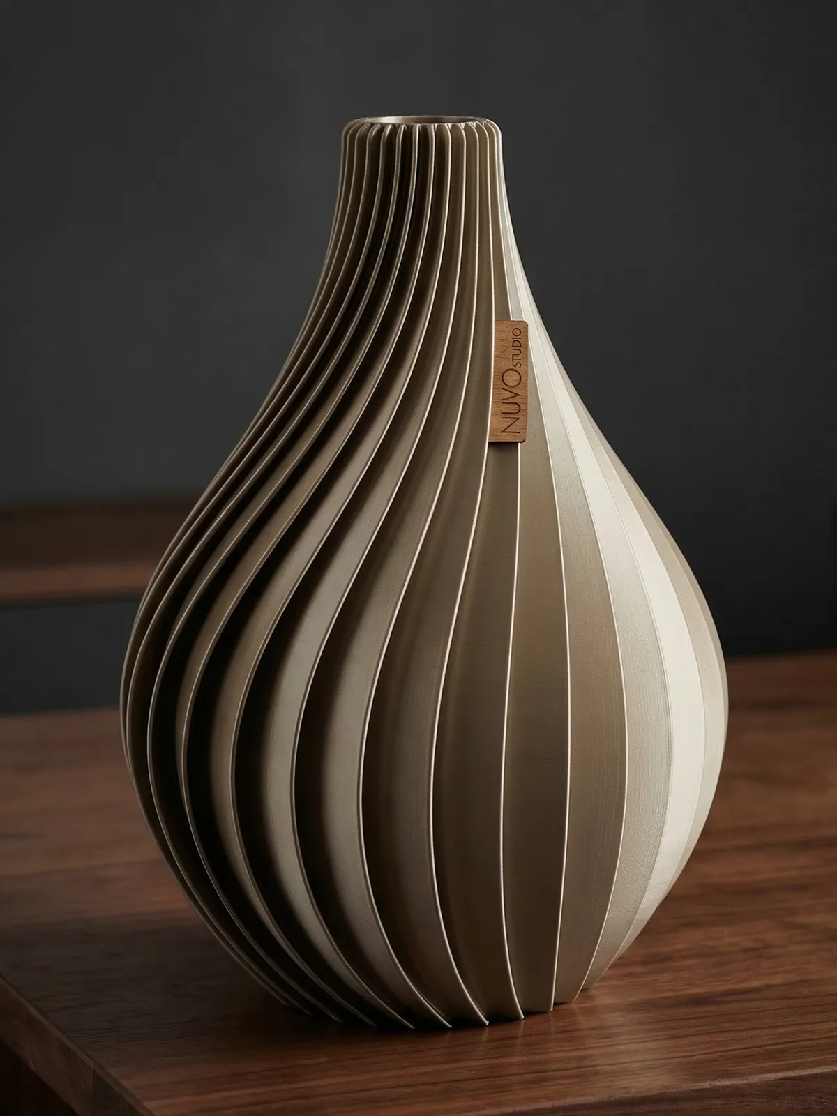 Vase Ventura champagne