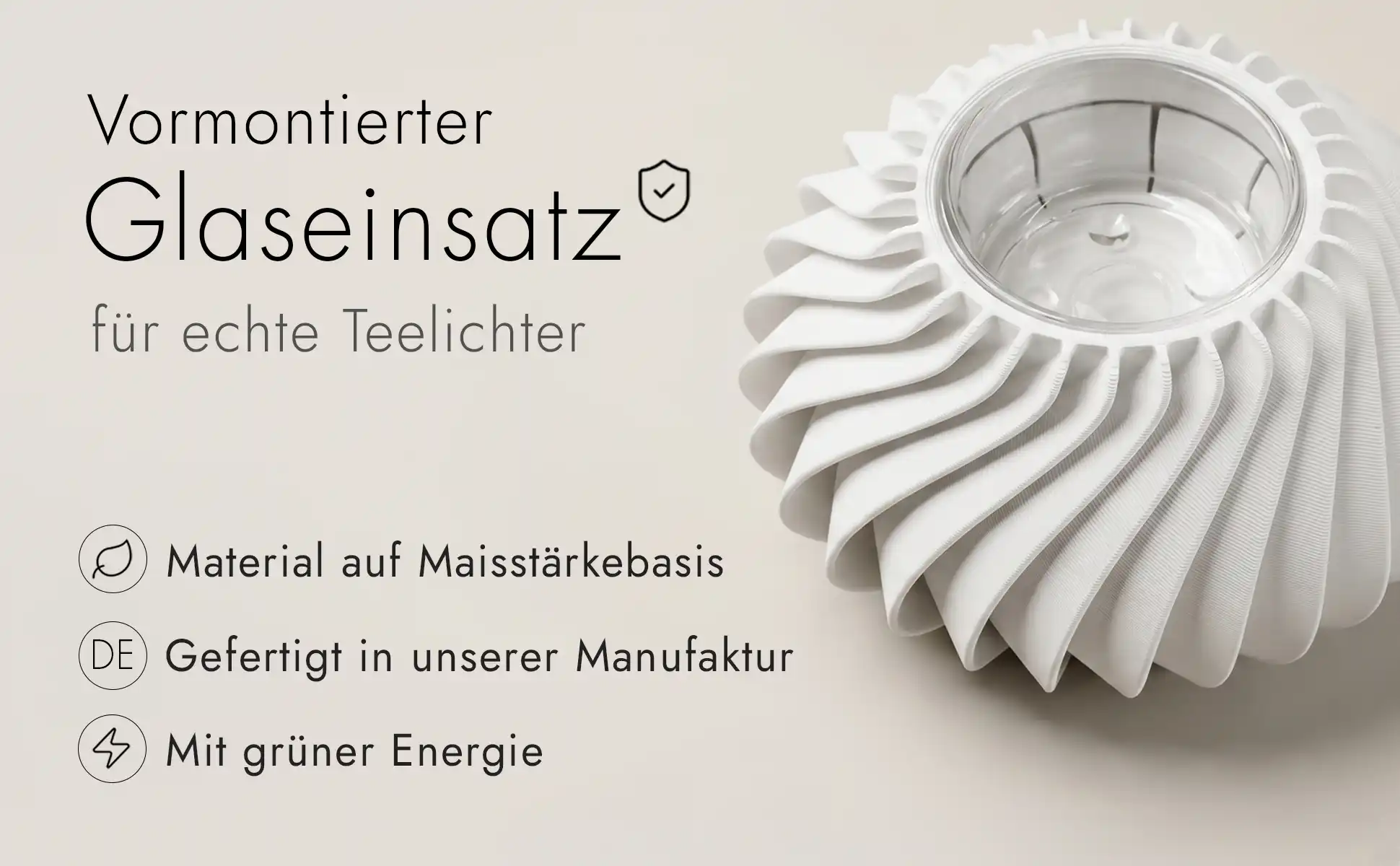 Teelichthalter 3er-Set “Ventura” – Produktdetail 3